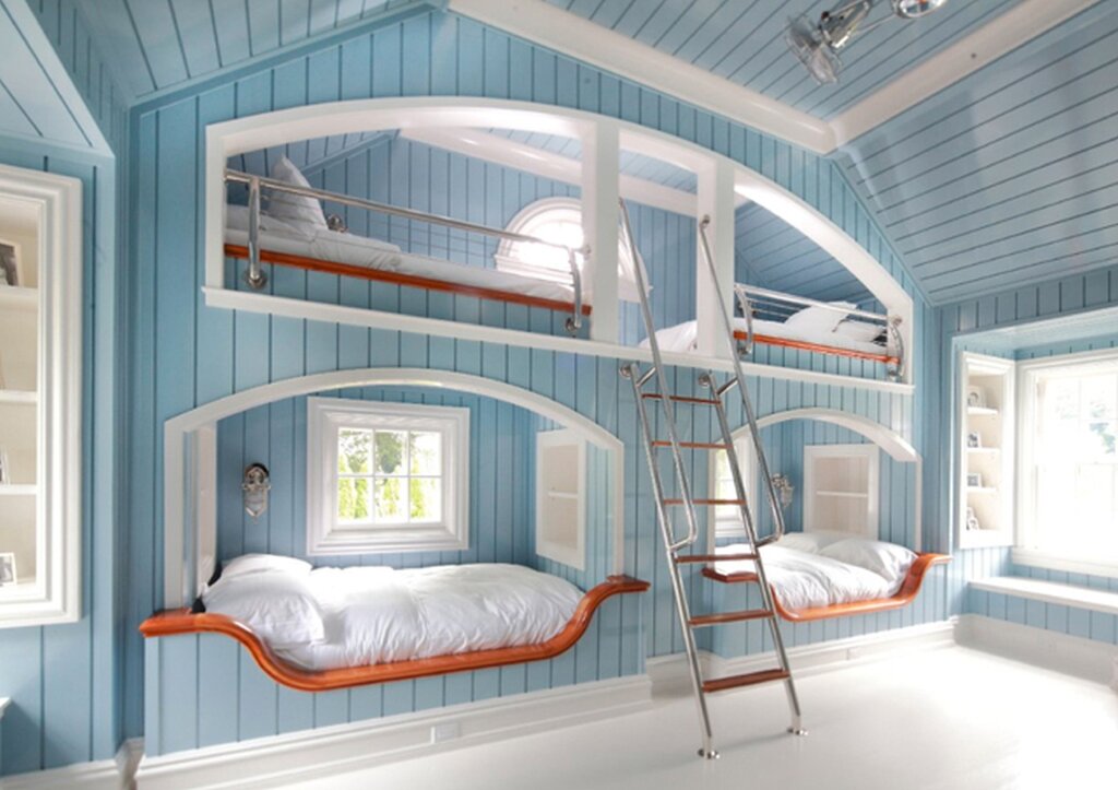 Interesting children's rooms