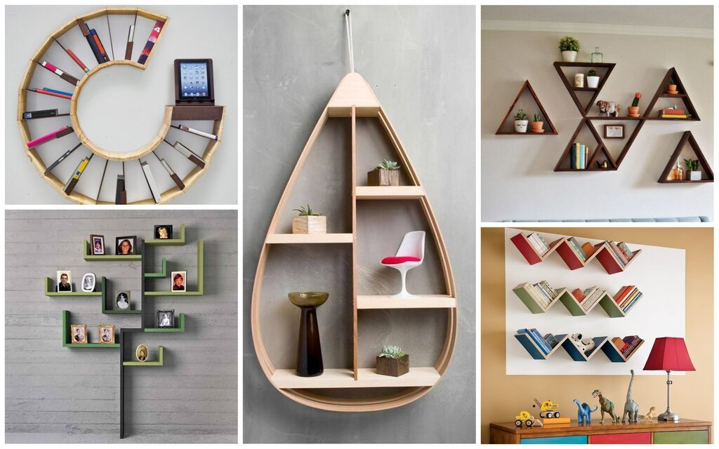 Interesting shelves