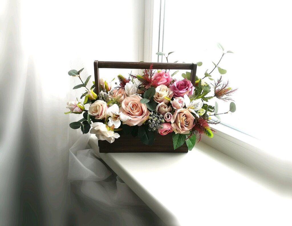 Artificial bouquets for interior decoration