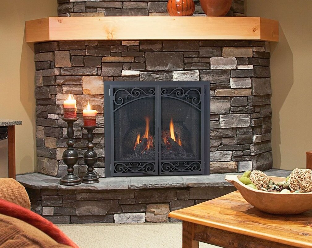 Artificial stone for the fireplace