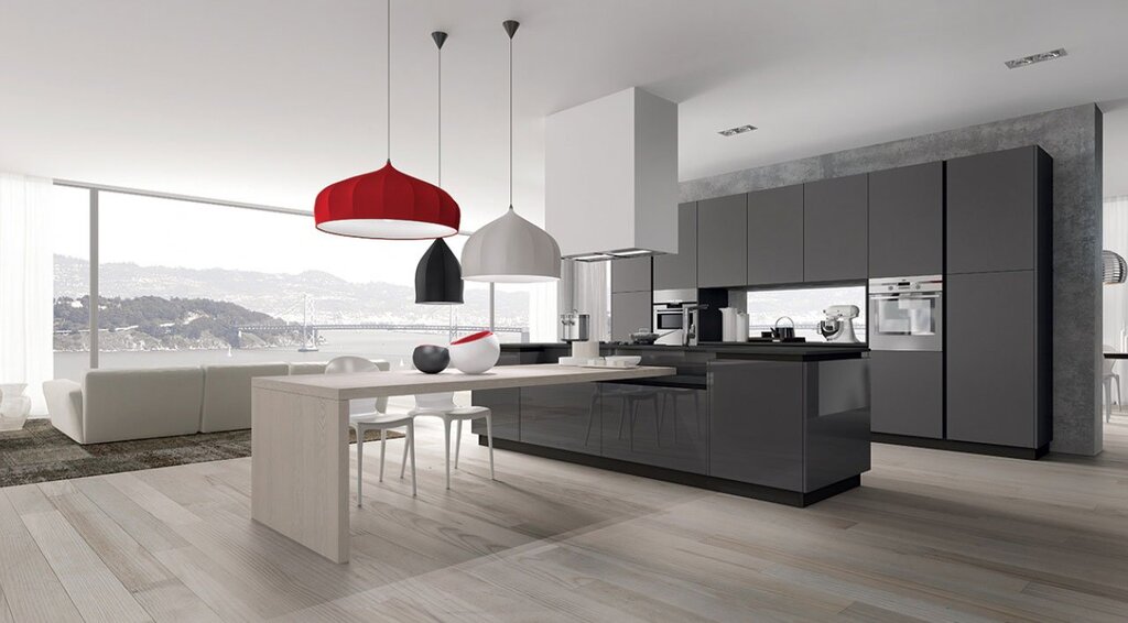 Italian kitchens in a modern style