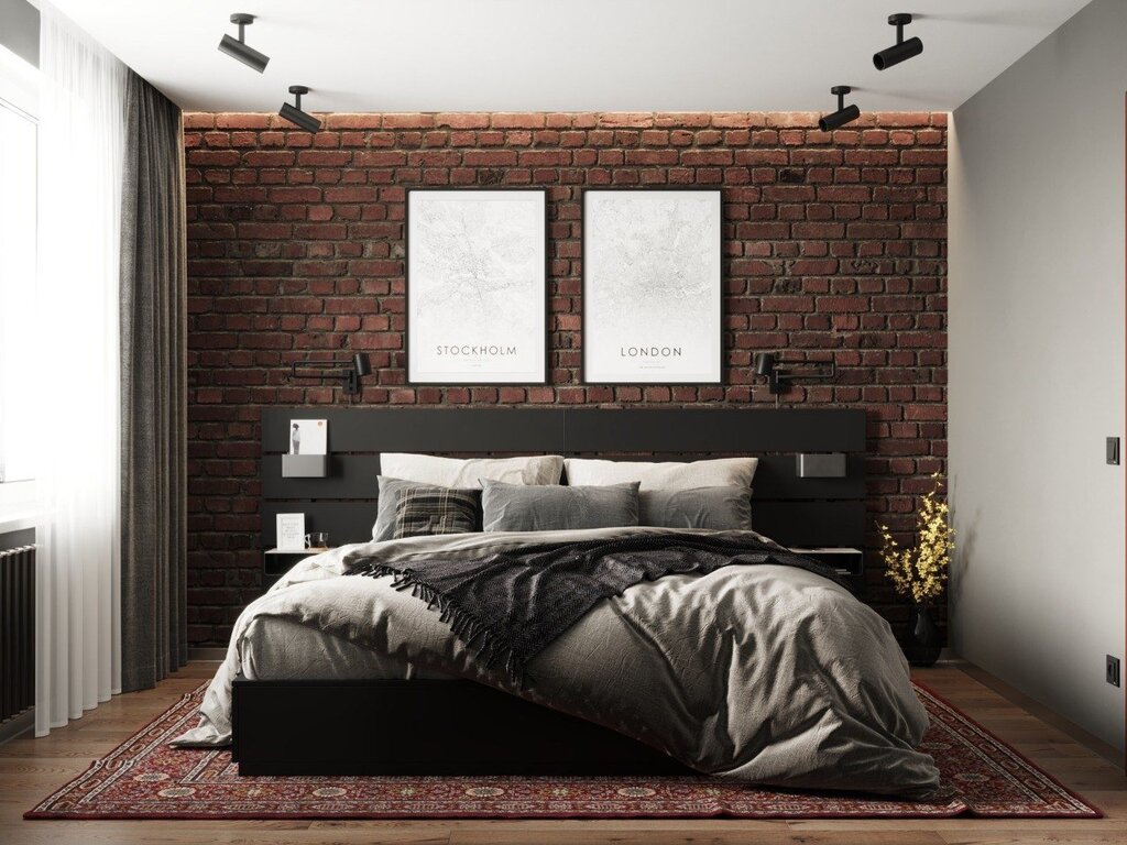 Loft bed headboard