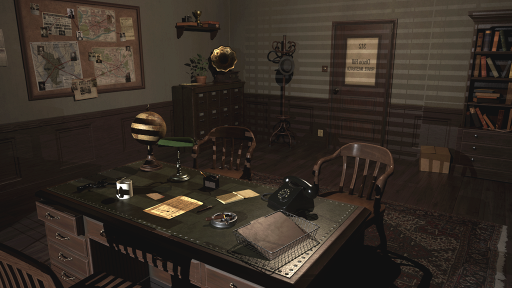 Detective's office