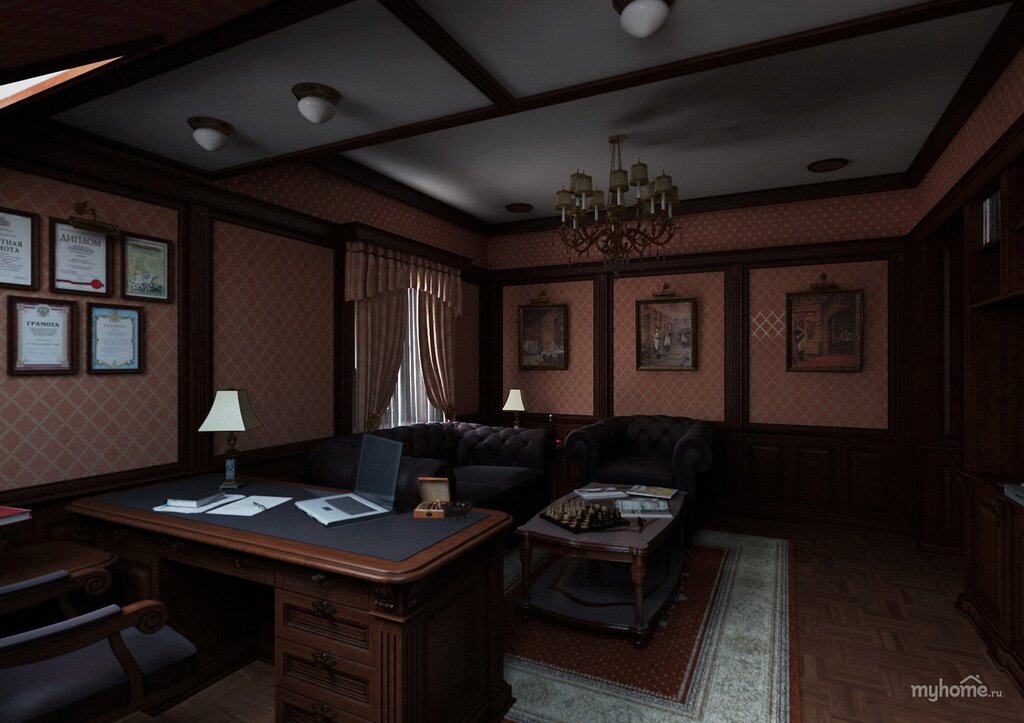 Mafioso's office