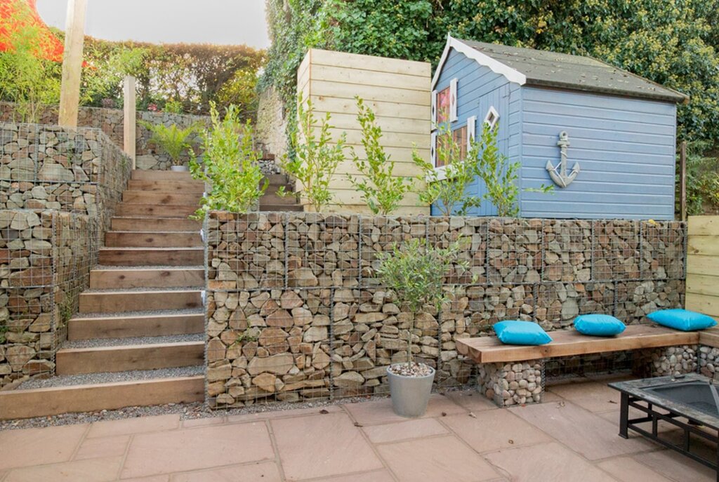 Stone for gabions