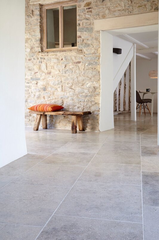 Stone floor