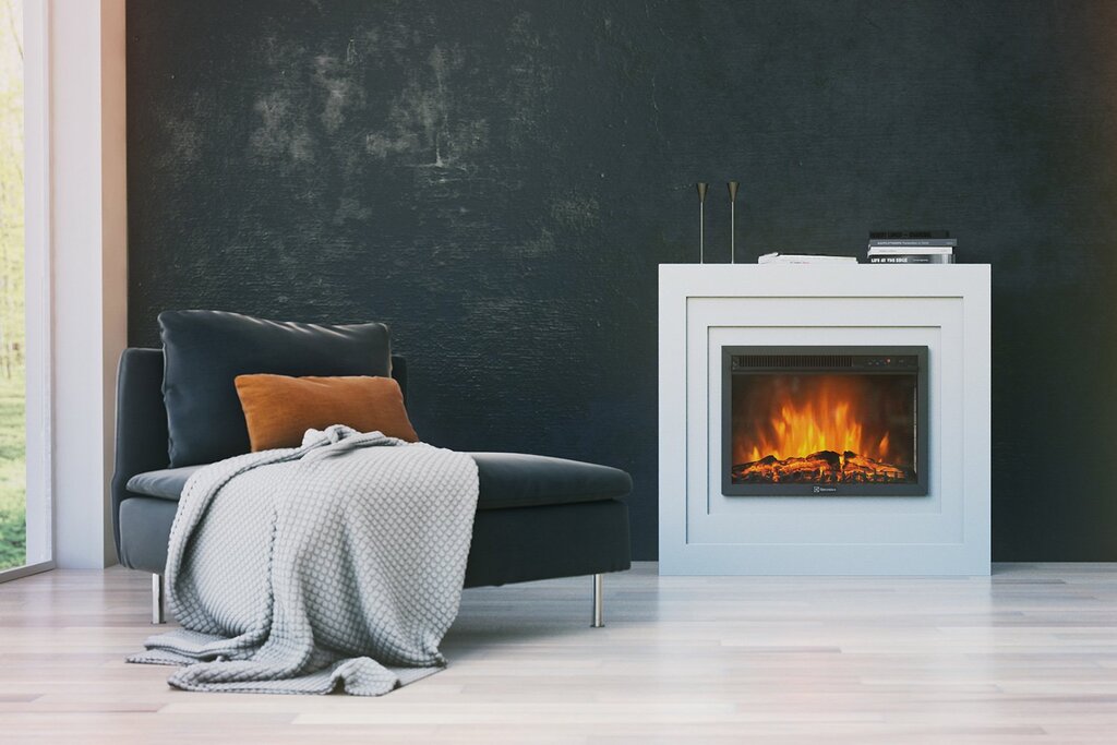 Electrolux fireplace 37 фото