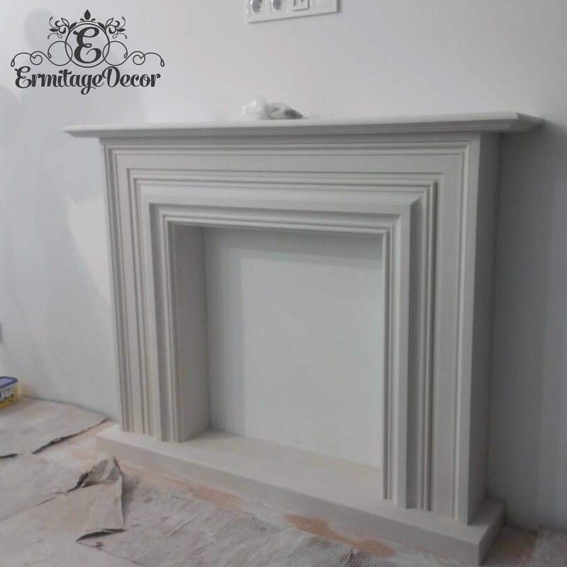 Polyurethane fireplace