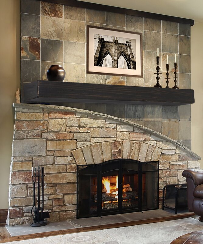 Fireplace mantle