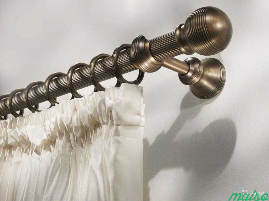 Hidden curtain rod