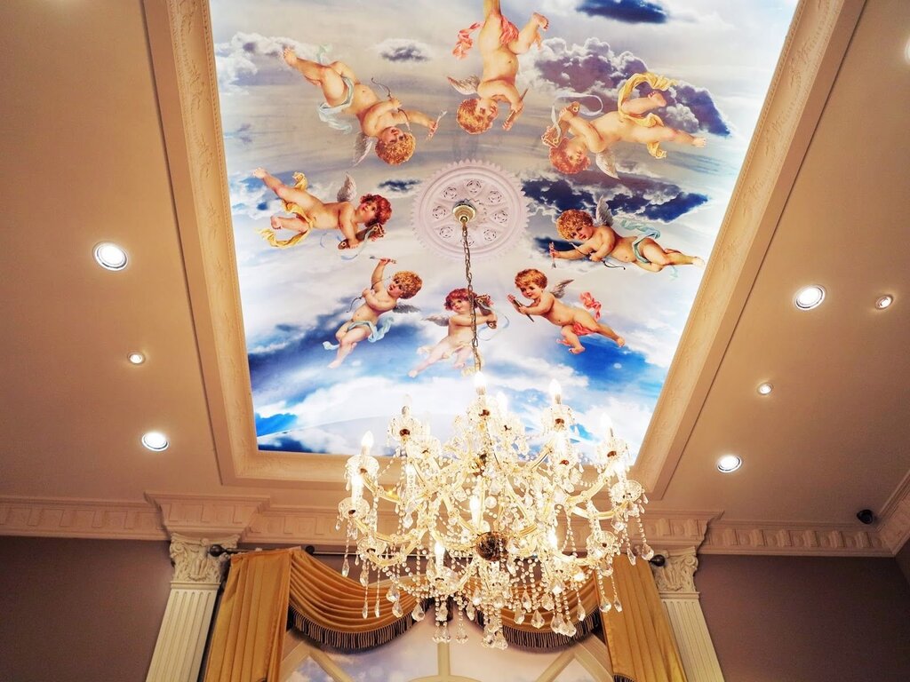 Painting on the ceiling