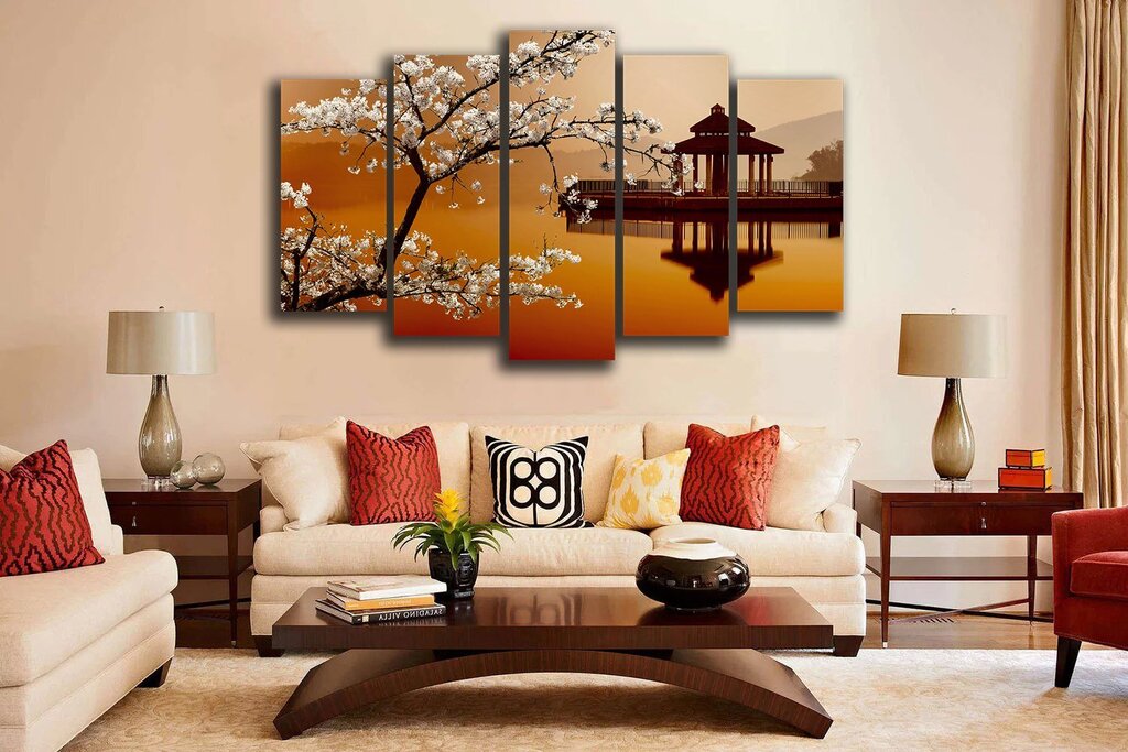 Paintings for a small living room