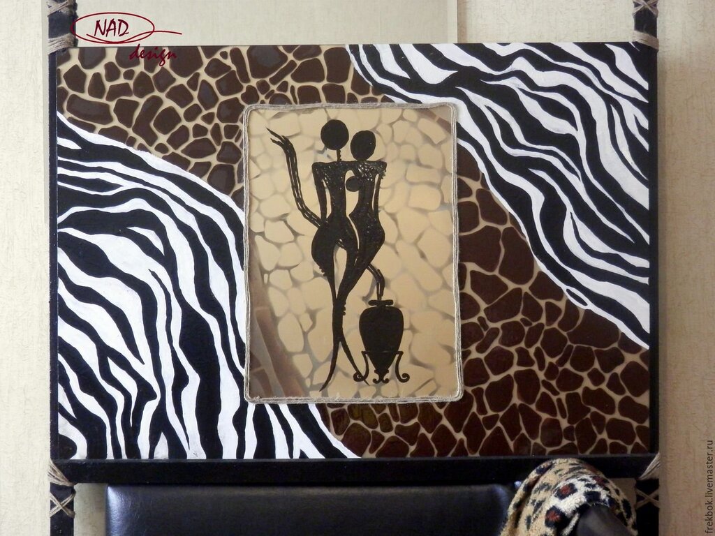 Paintings in African style