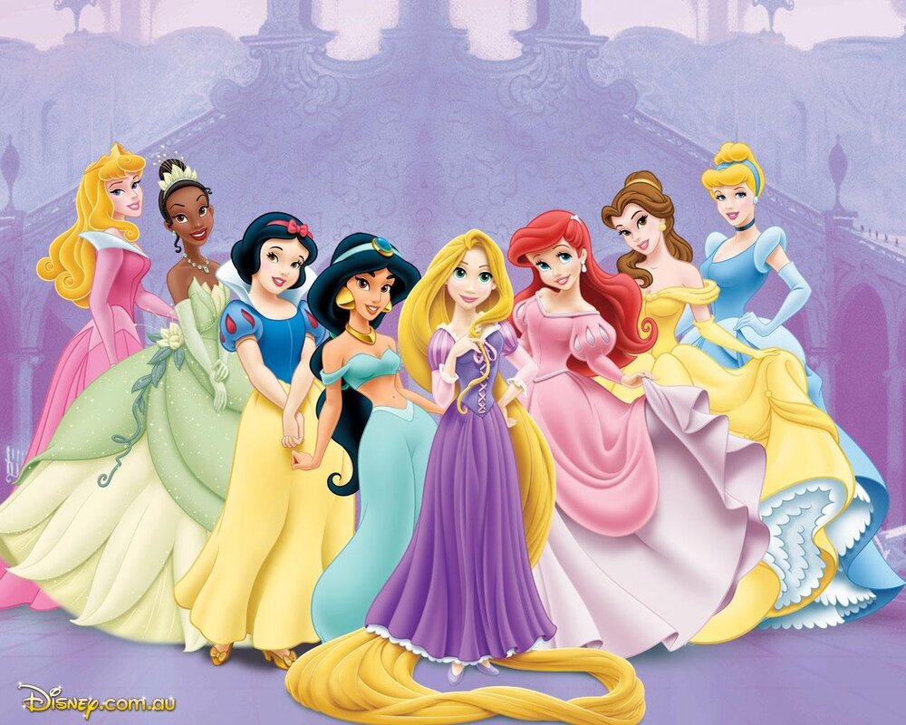 Pictures of Disney princesses