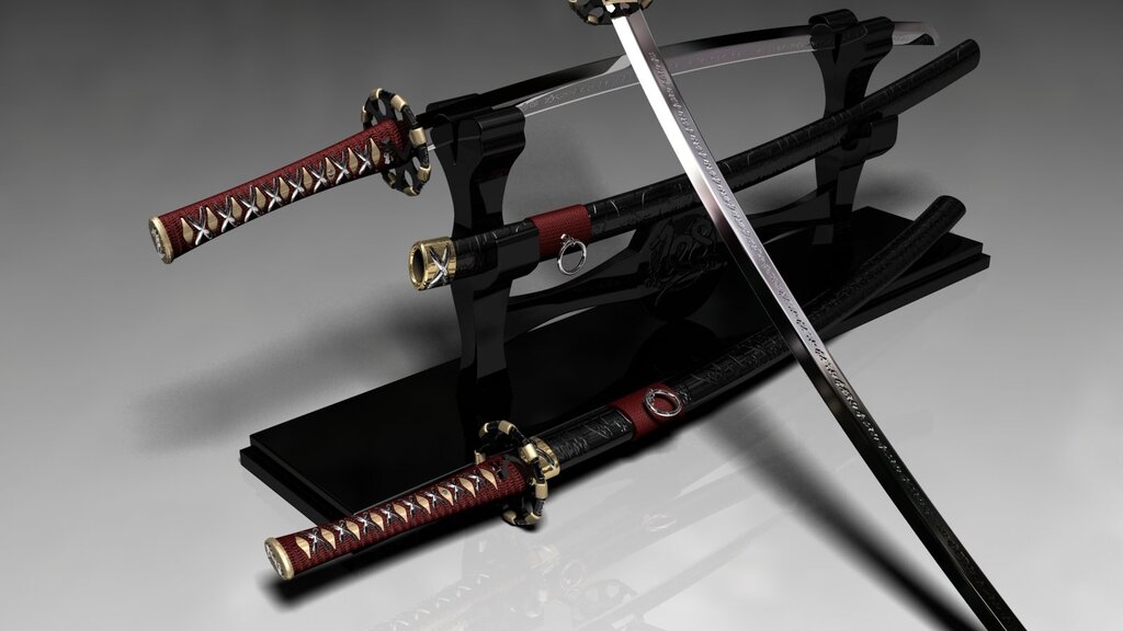 Pictures of katanas