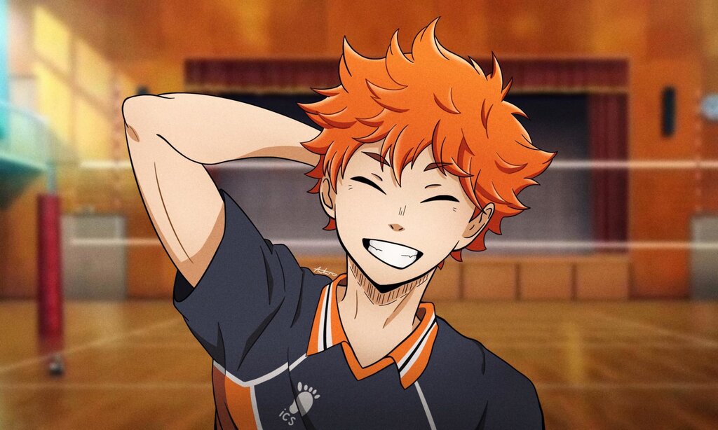 Pictures of Hinata from volleyball