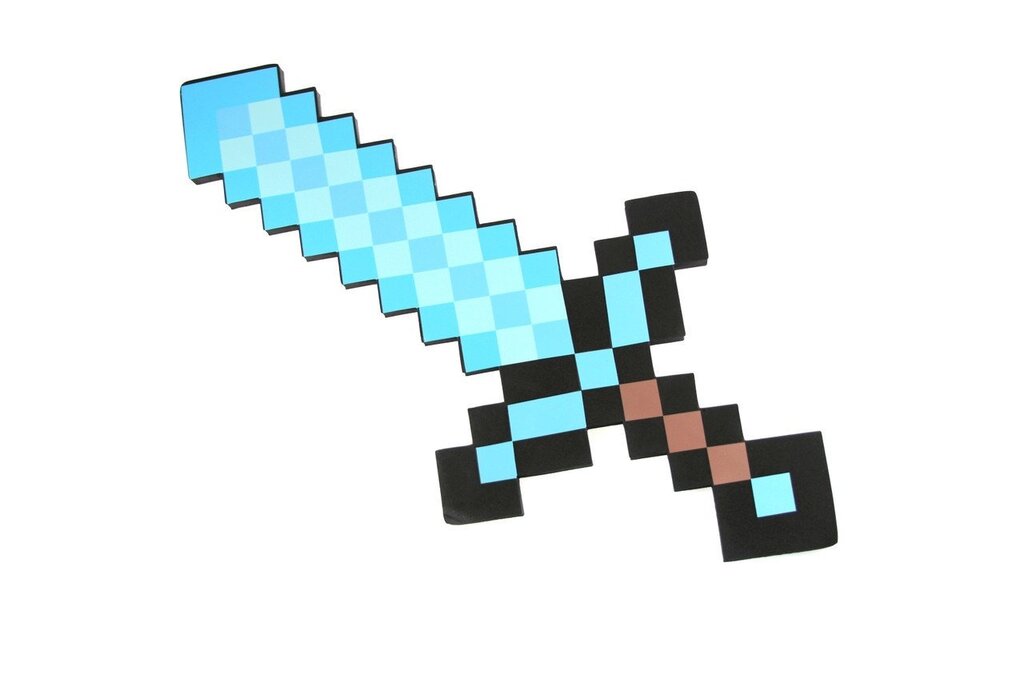 Pictures of a sword from Minecraft