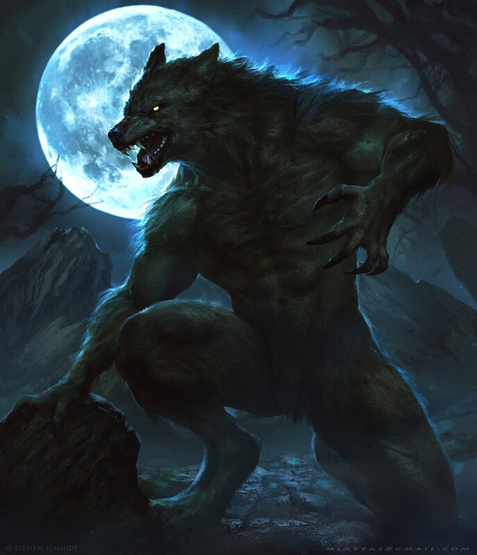 Images of a werewolf