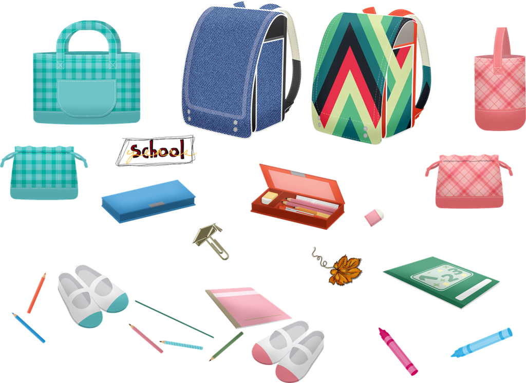 Images of school supplies