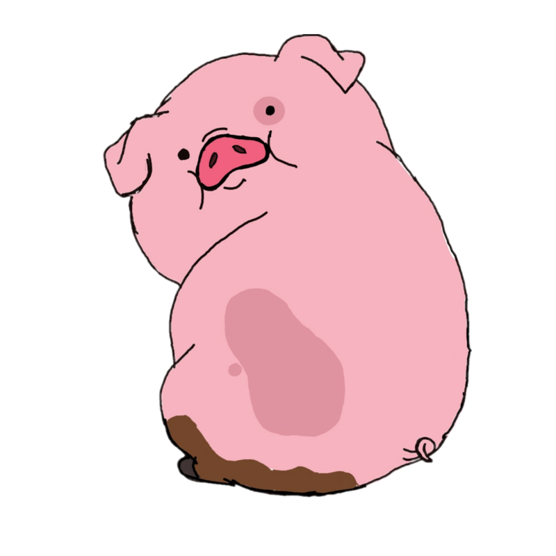 Pictures of Waddles from Gravity Falls