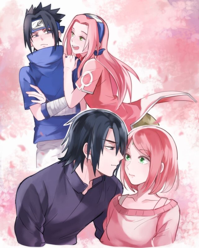 Pictures of Sakura and Sasuke