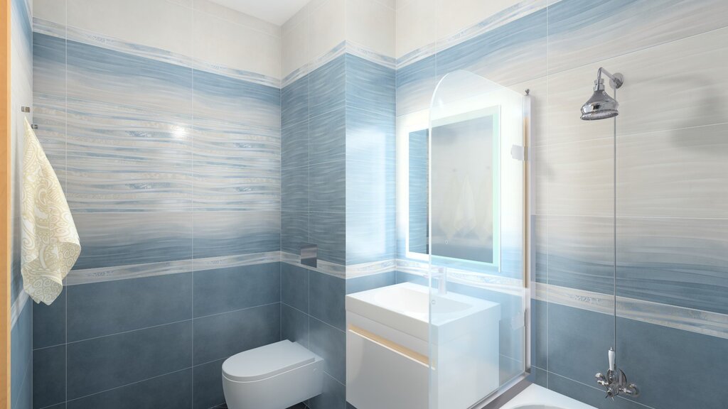 Kerama Marazzi shower cabins