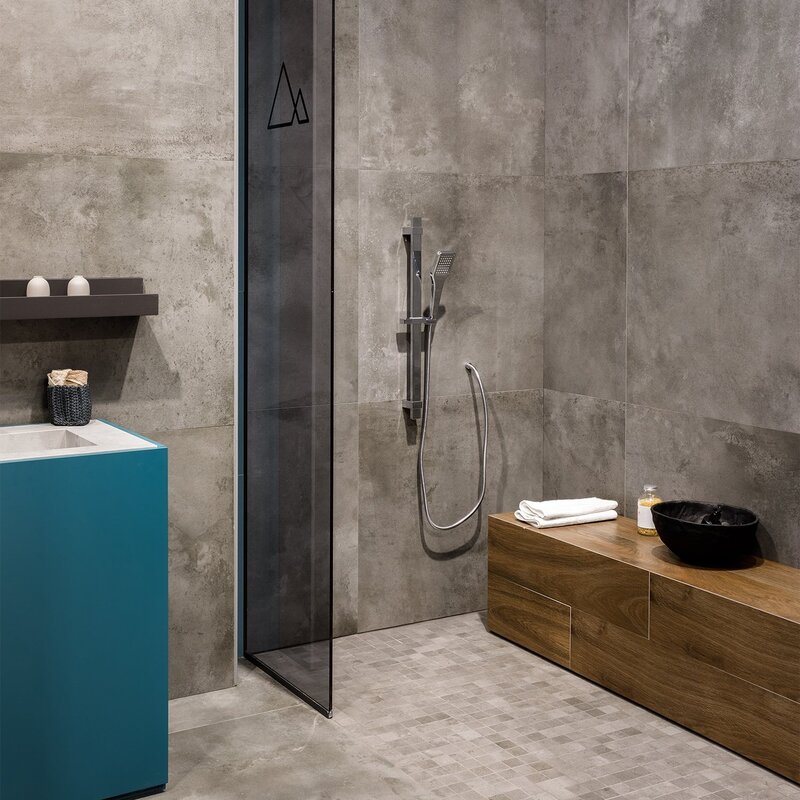 Porcelain Stoneware Italon Millennium Silver