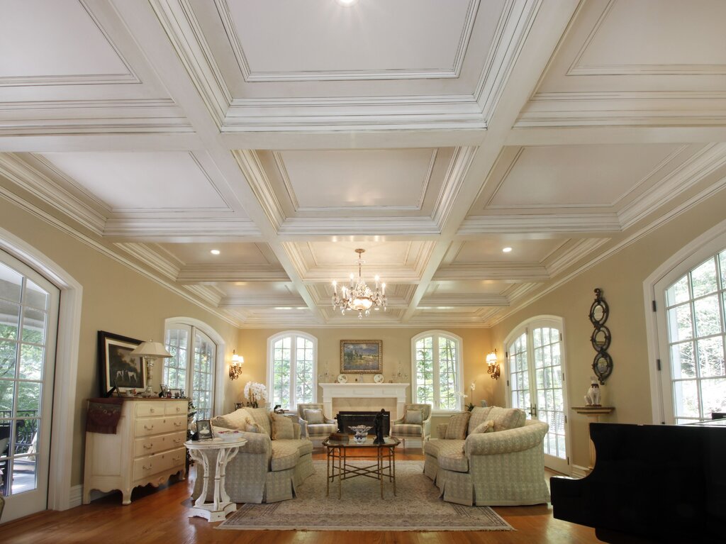 Coffered ceilings 47 фото