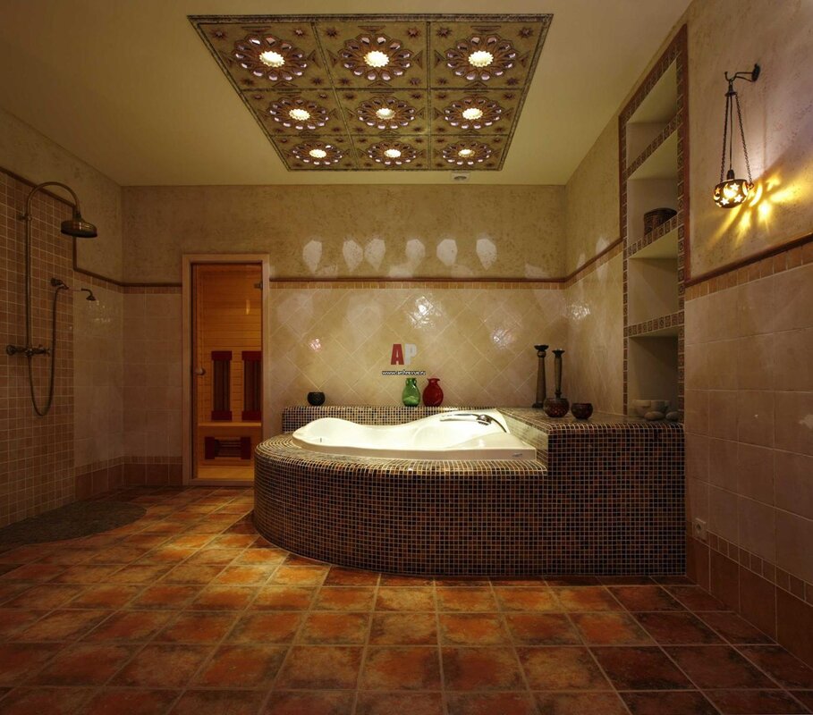 Hammam in the bathroom