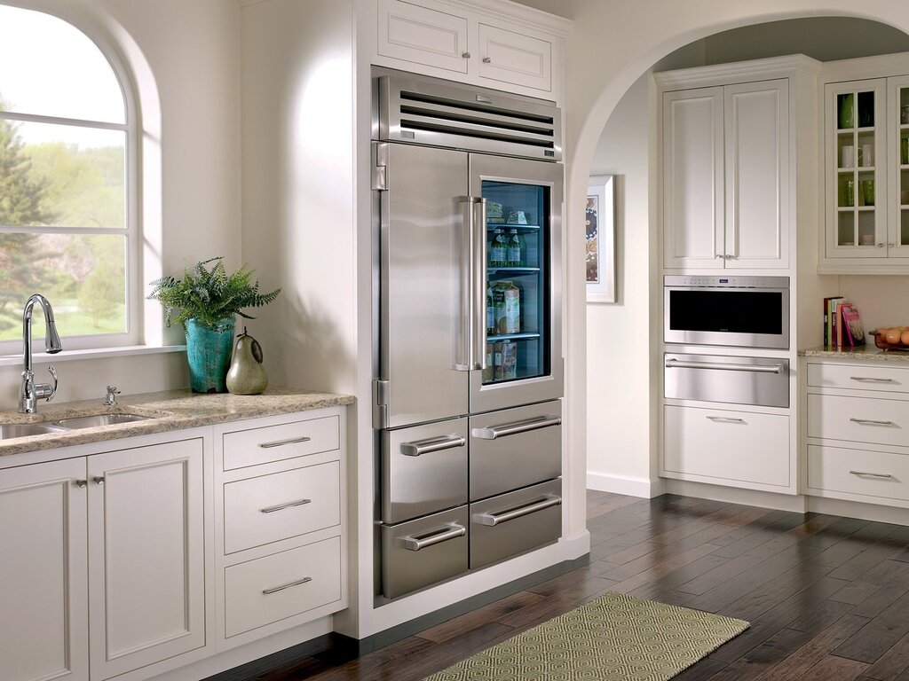 Refrigerator in the interior