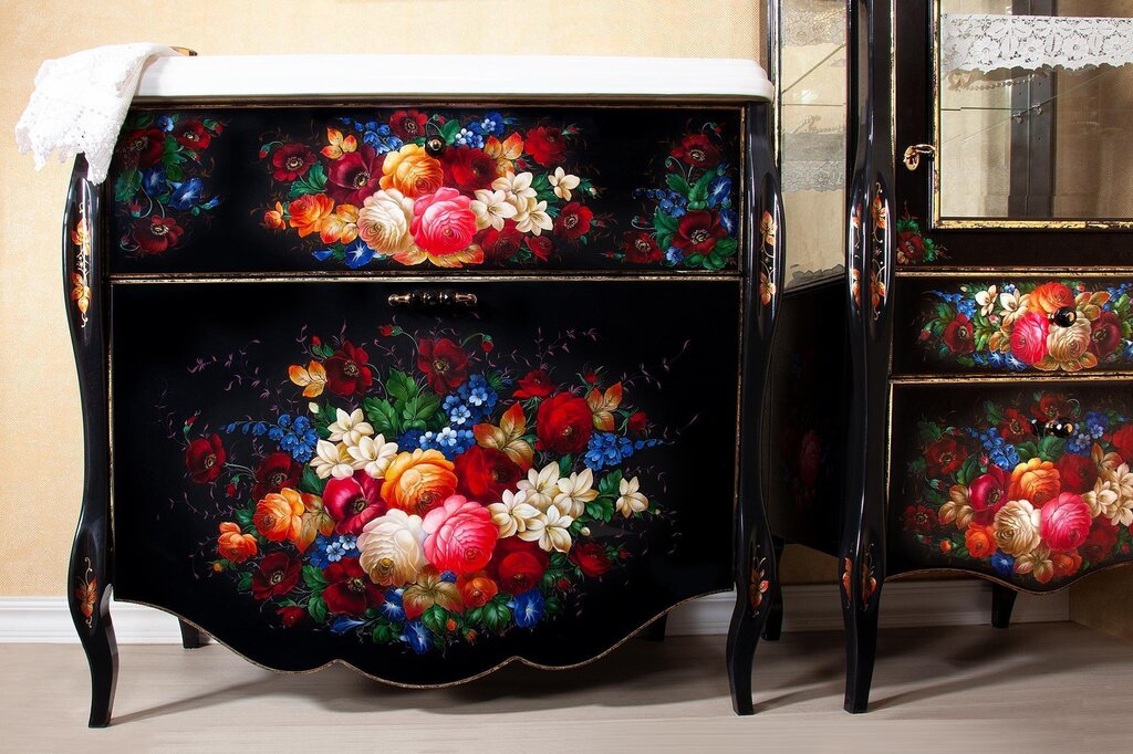 Hand-painted furniture