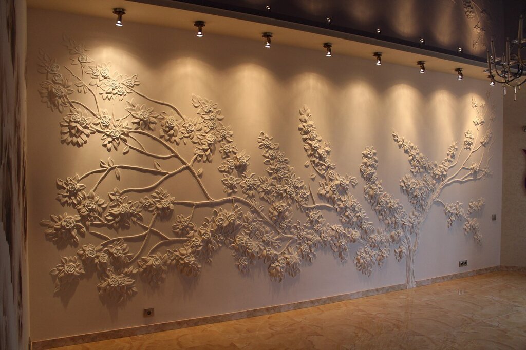 Decorative wall plaster