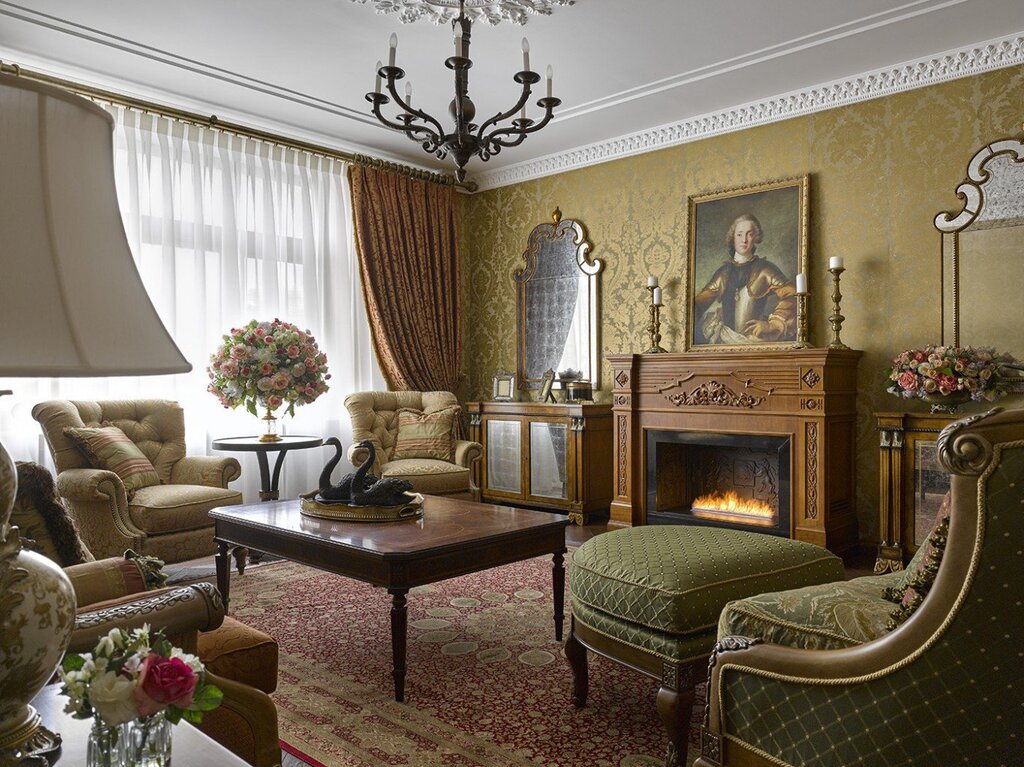 Classic English style in interior design