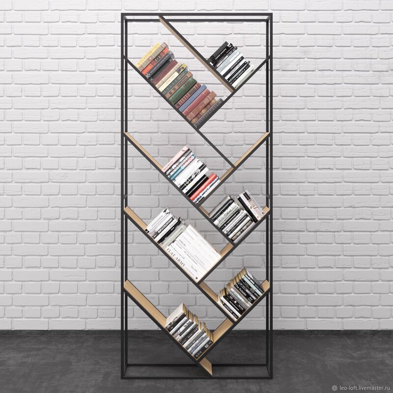 Loft bookshelf