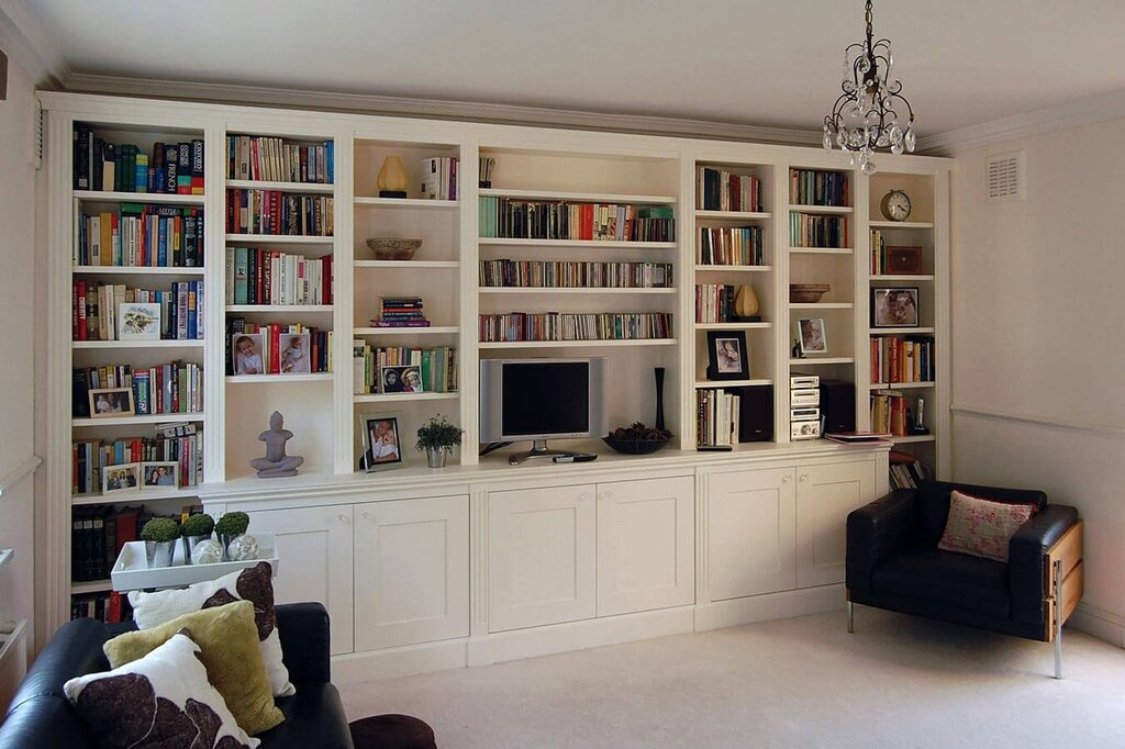 Bookshelves and racks