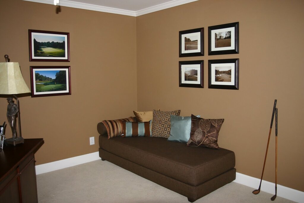 Coffee color paint for walls