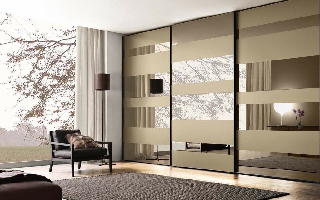 Combined sliding doors