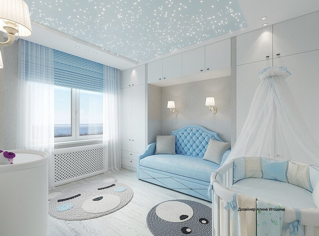 The room for a baby boy