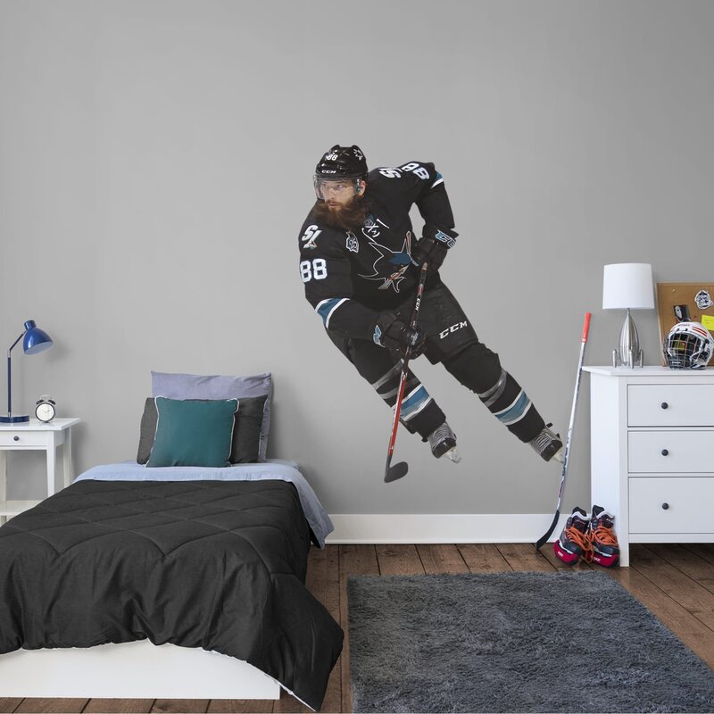 The hockey player's room