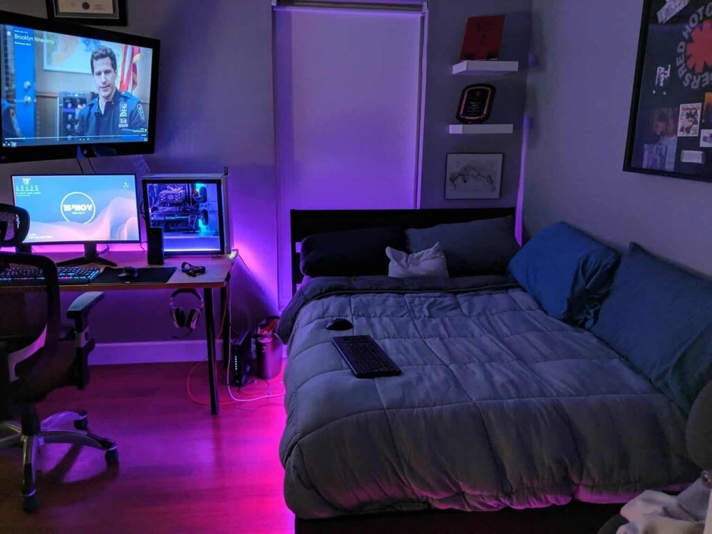 Gamer's dream room