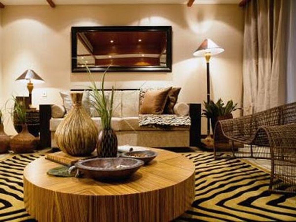 A room in African style