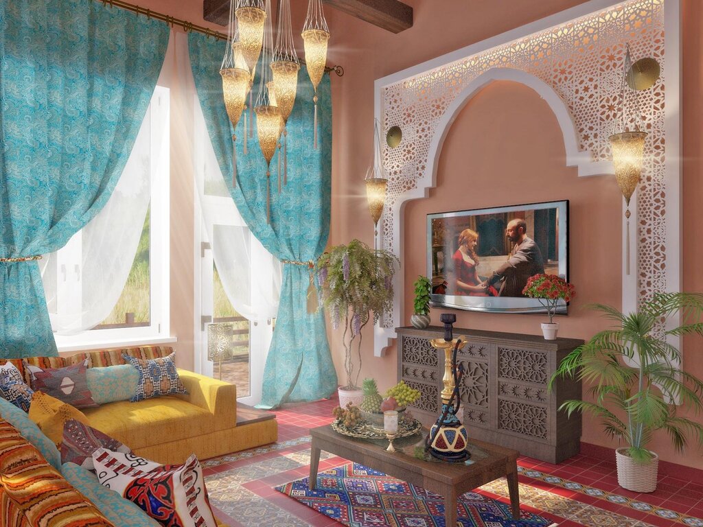 A room in Arabic style