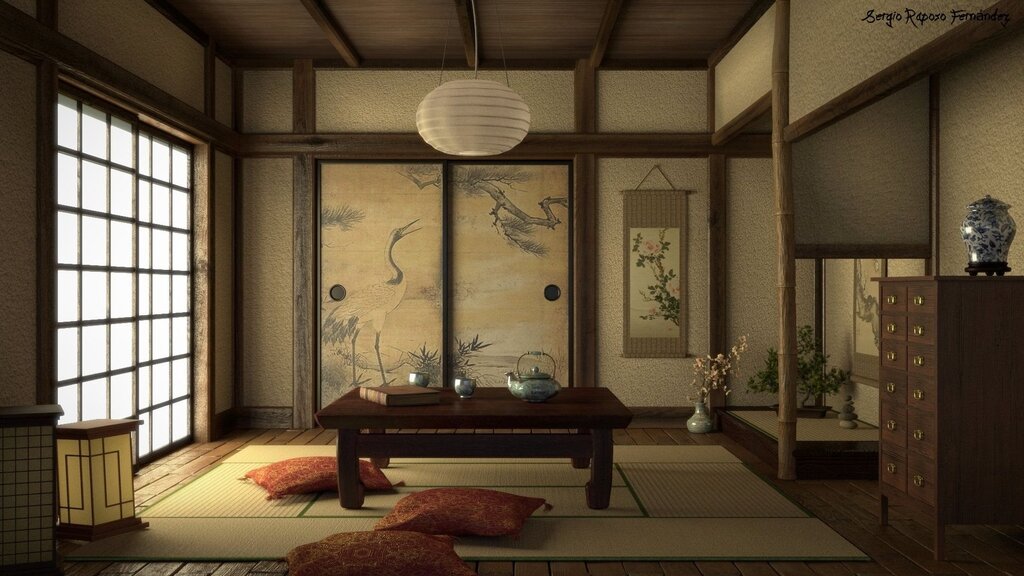 A room in Chinese style