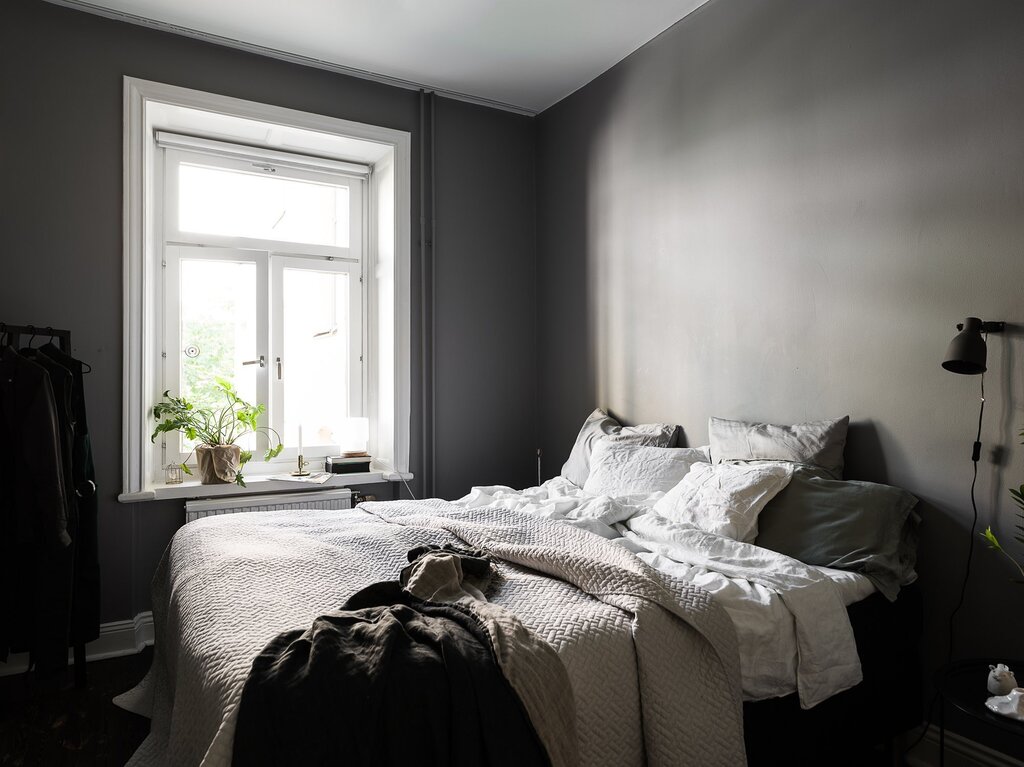 A room in gray color