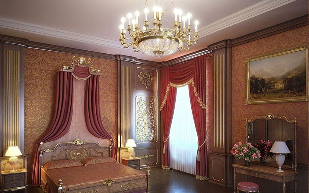 A room in classicism style