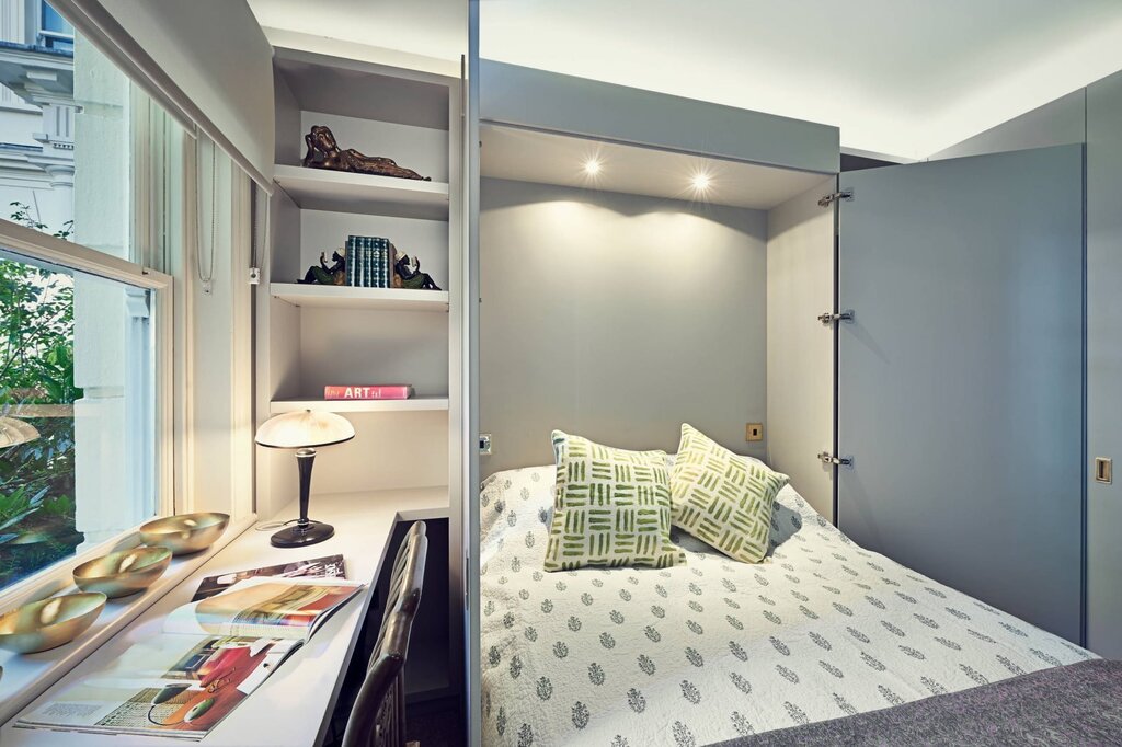 Compact beds for small rooms