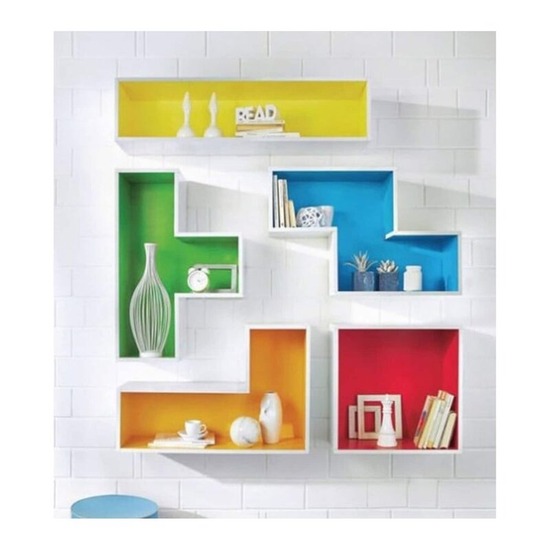 Wall shelf set