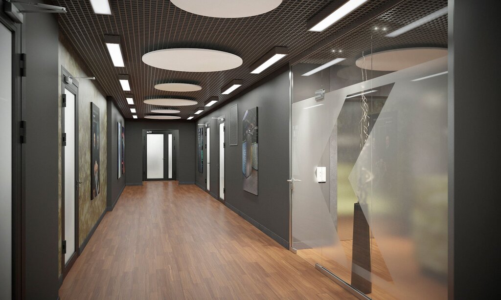 Office corridor