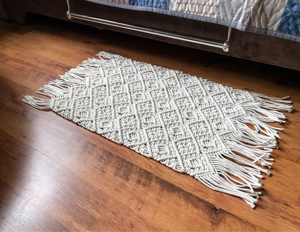 Macrame rug