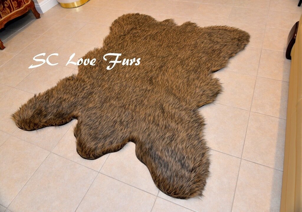 Bearskin rug 45 фото